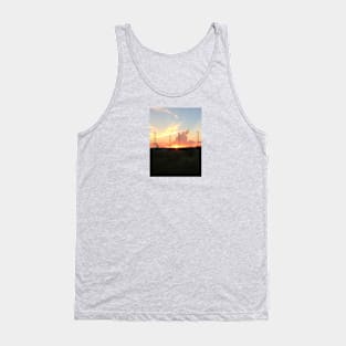 Cloud silhouettes Tank Top